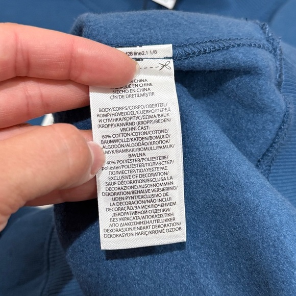 New Ralph Lauren RLX Embroidered-Logo Mock-Neck Jumper Sz XS Blue Preppy Golf - Picture 5 of 8